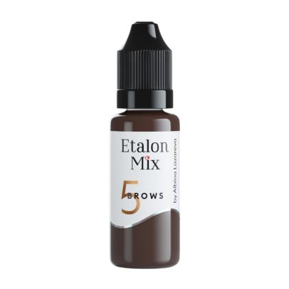 Etalon Mix Brows No.5 Dark Chocolate - pigment za obrve 15ml