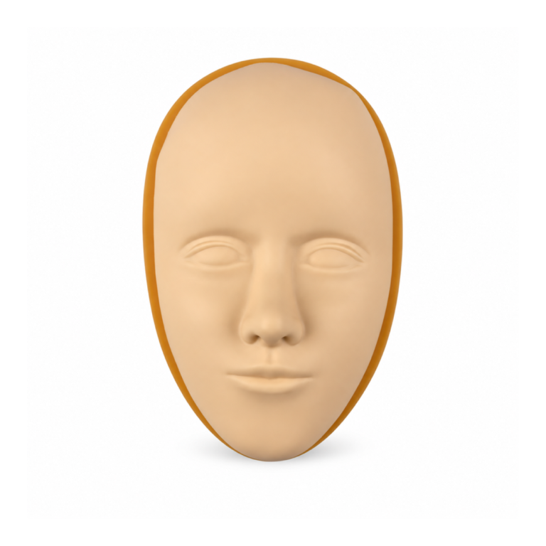 Latex koža za vežbanje – 3D maska za celo lice