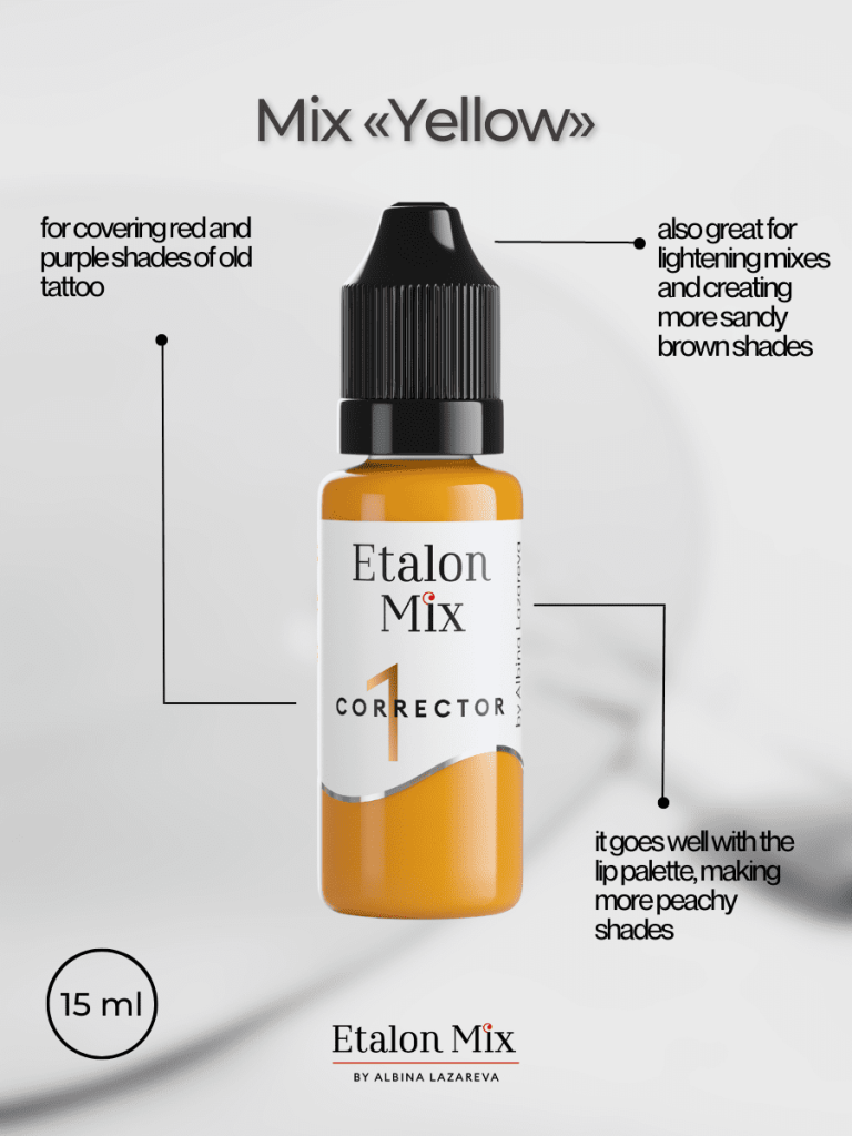 CORRECTOR 1, Etalon mix – YELLOW
