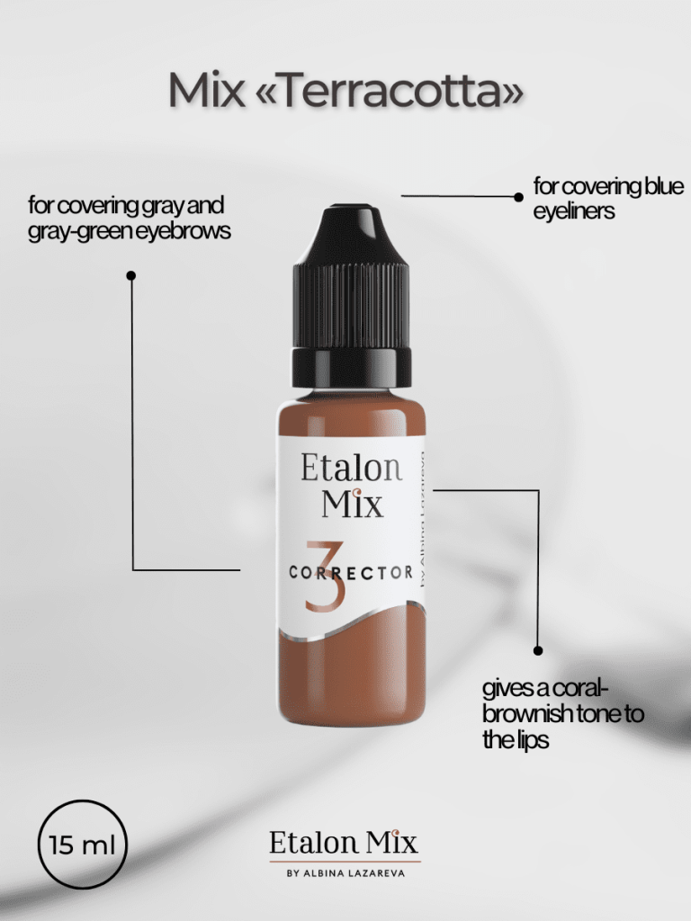 CORRECTOR 3, Etalon mix – TERRACOTTA