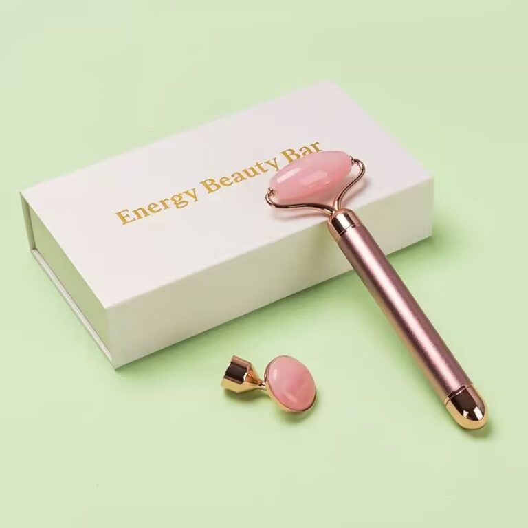 Masažer lica sa žad valjkom - električni